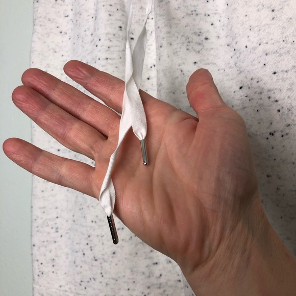 Massimo Dutti Speckled Sweatshirt Drawstring Skirt - Picture 7 of 15